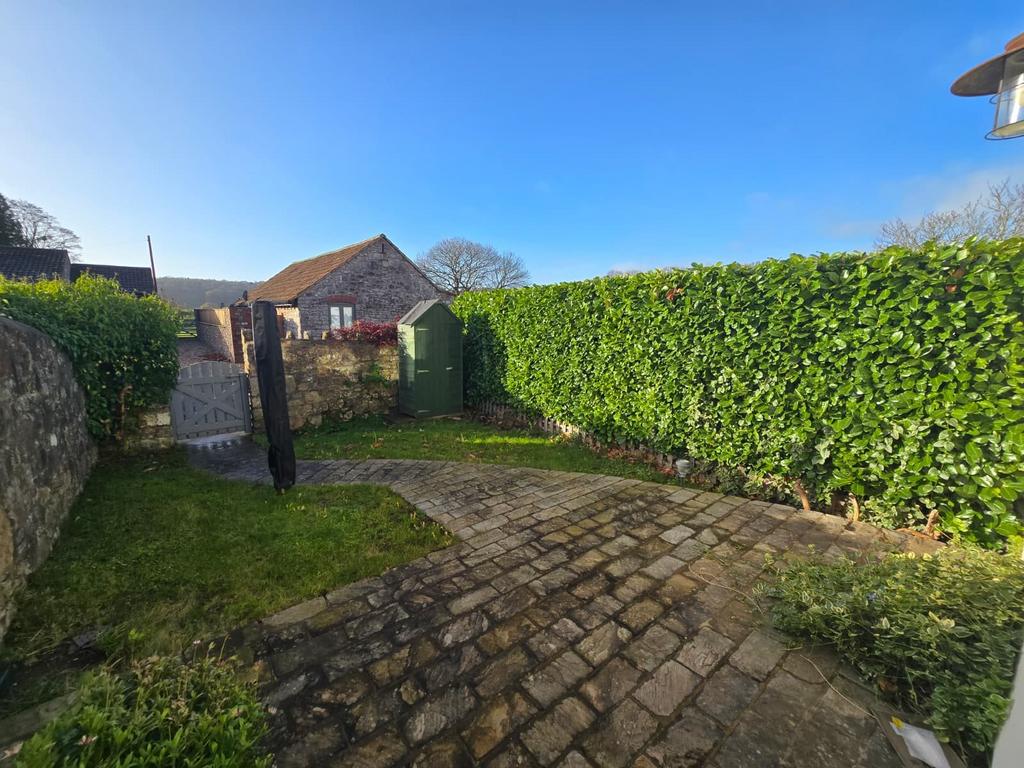 Rear garden