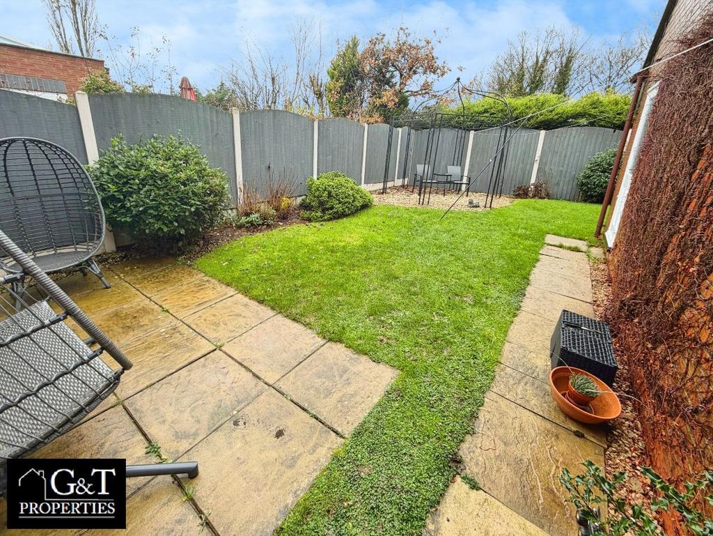 Rear garden
