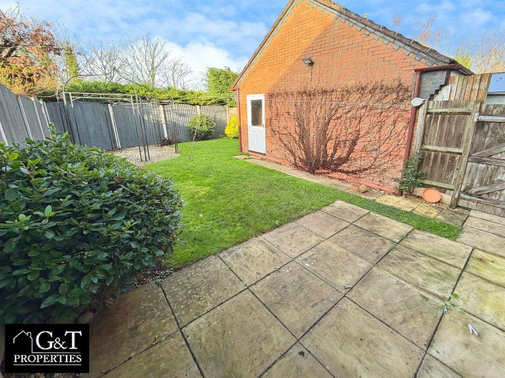 Rear garden