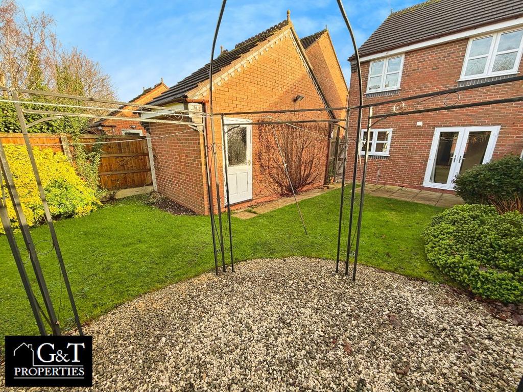 Rear garden