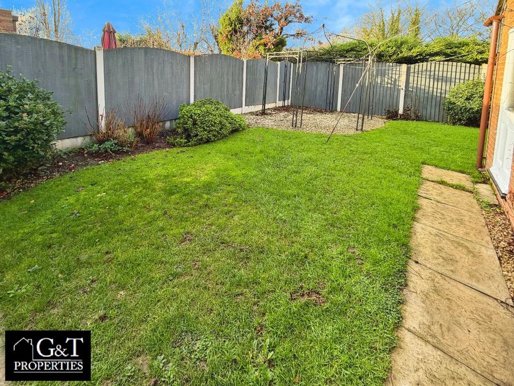 Rear garden