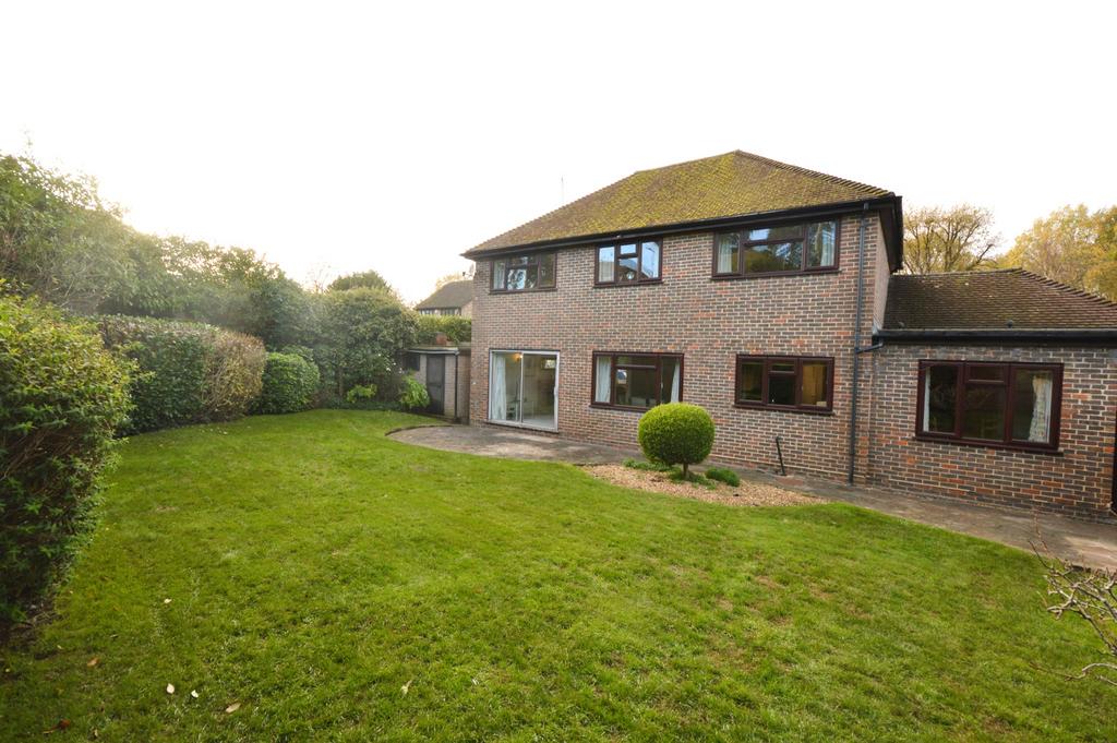 Rear of property