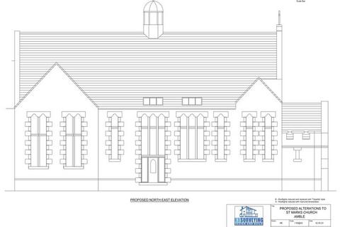 8 bedroom property with land for sale, St Marks Church, Wellwood Street, Amble, Morpeth NE65