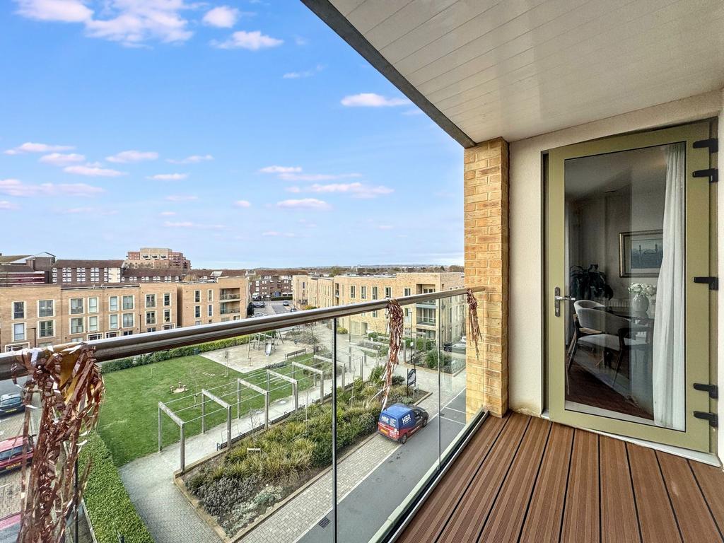 Private balcony
