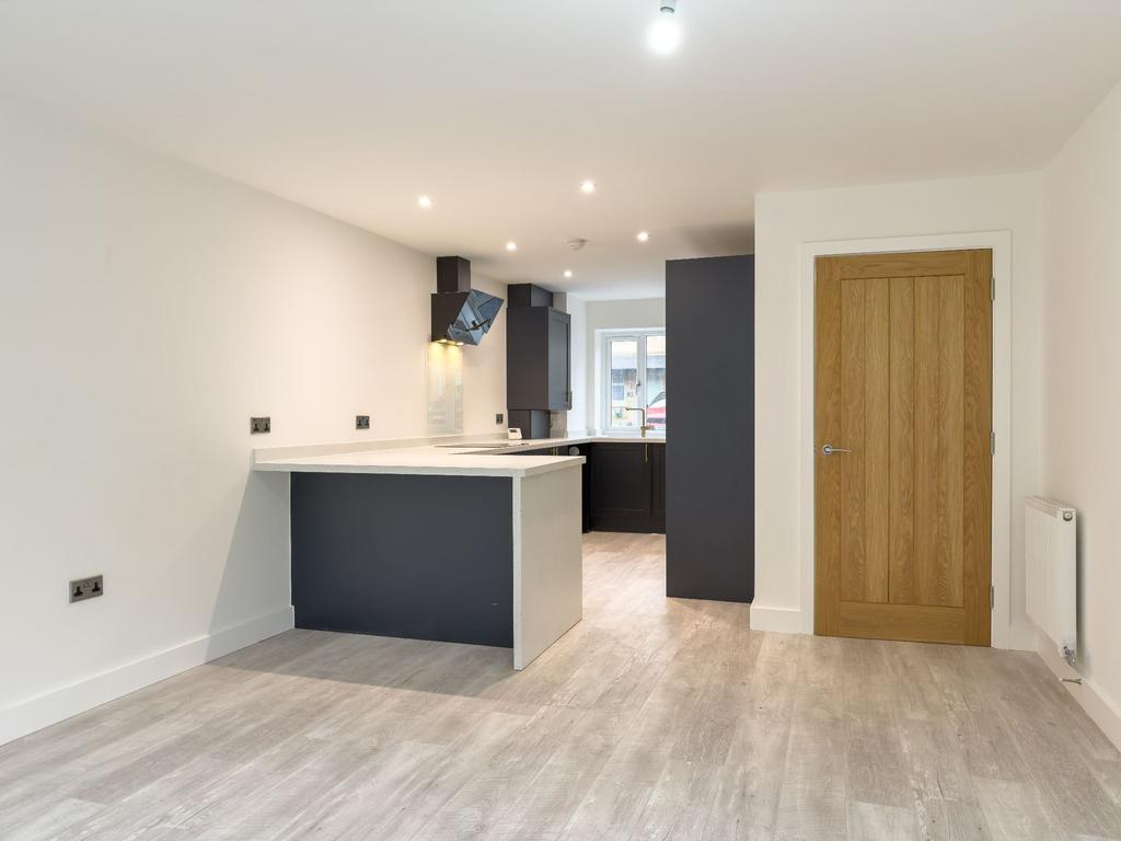 Lounge and kitchen
