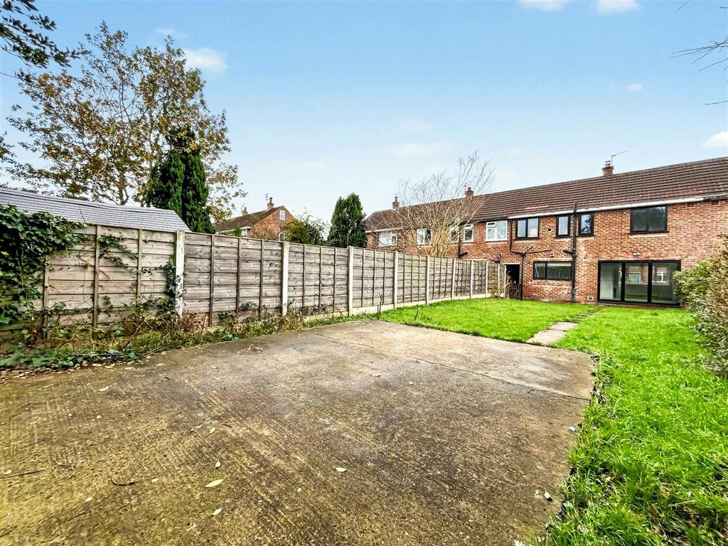Rear of Property