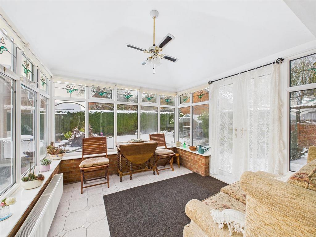 Upvc conservatory: