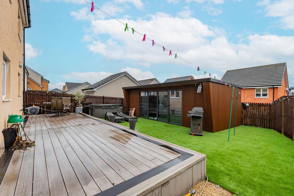 Rear garden