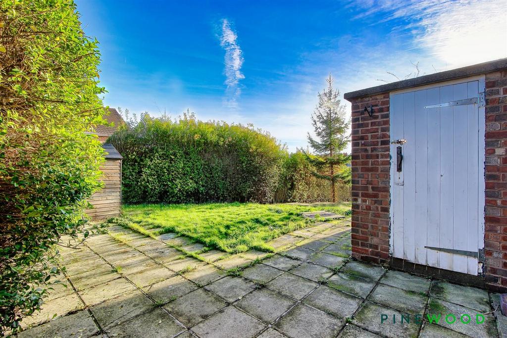 Rear garden