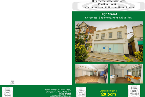Office to rent, 71 High St Sheerness ME12 1TX