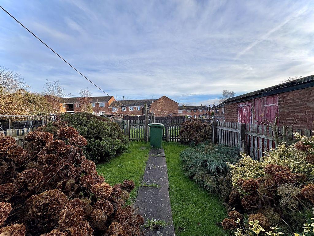 Rear garden