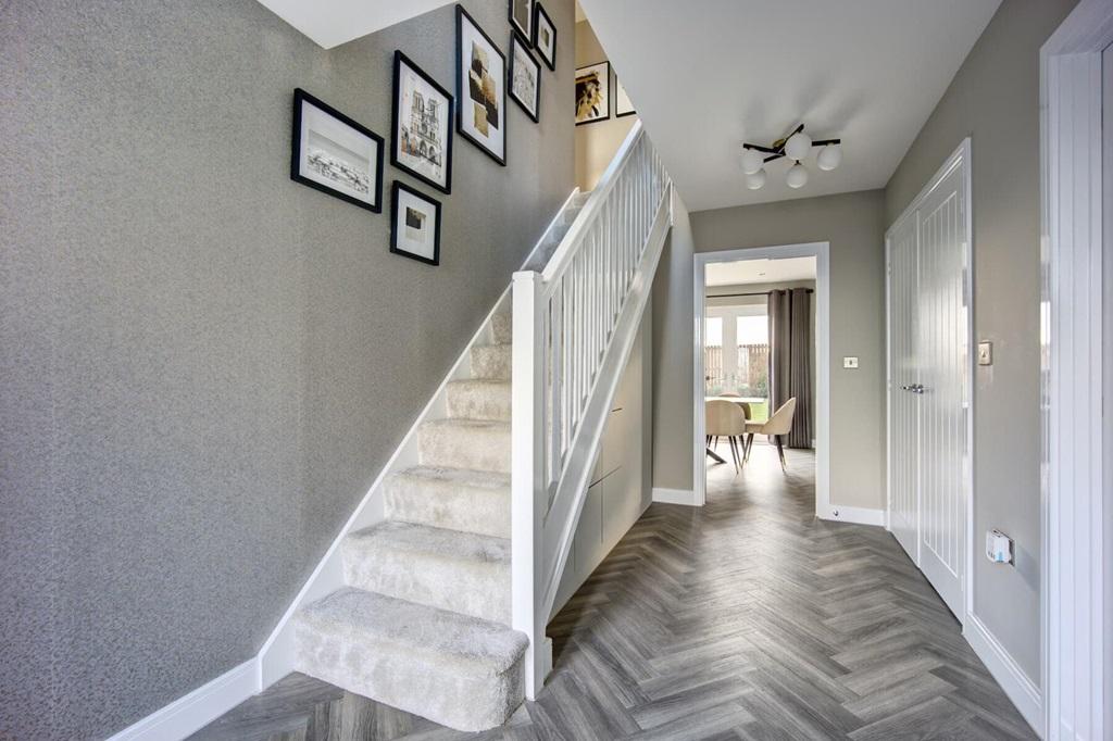 A welcoming &amp; spacious hallway