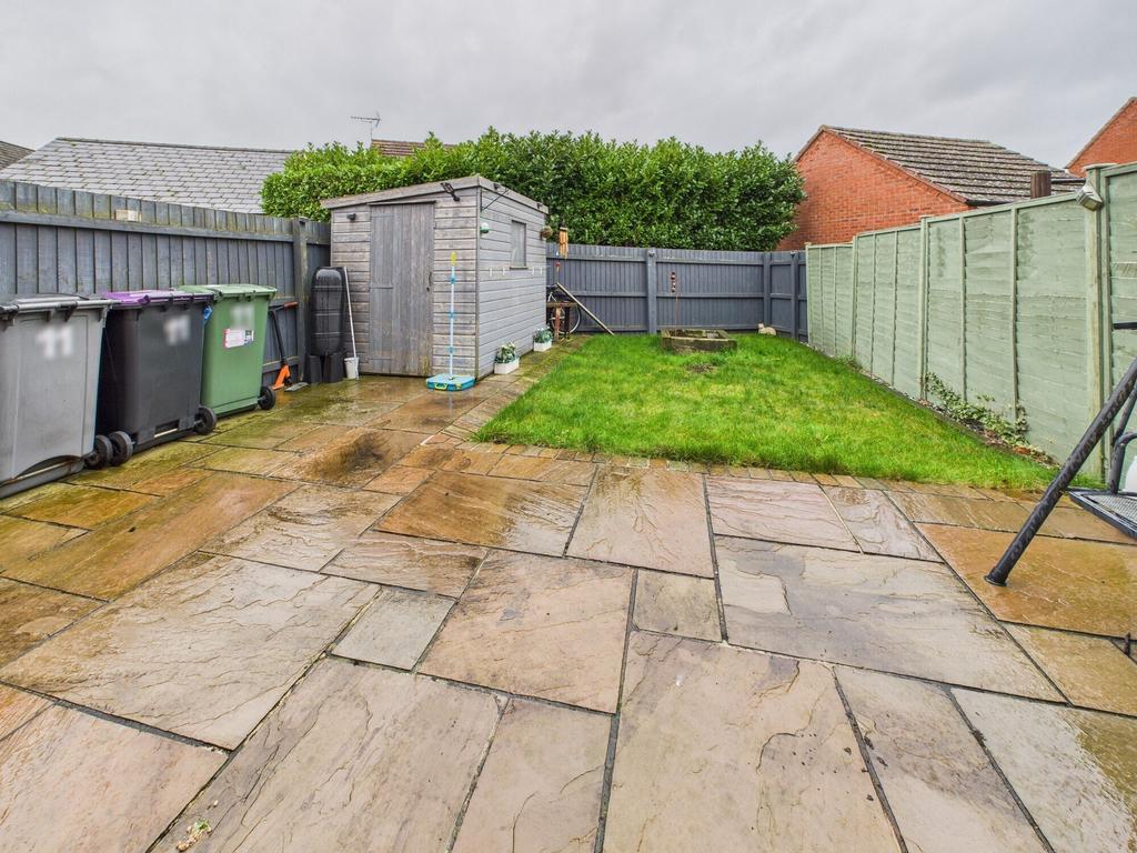 Rear garden