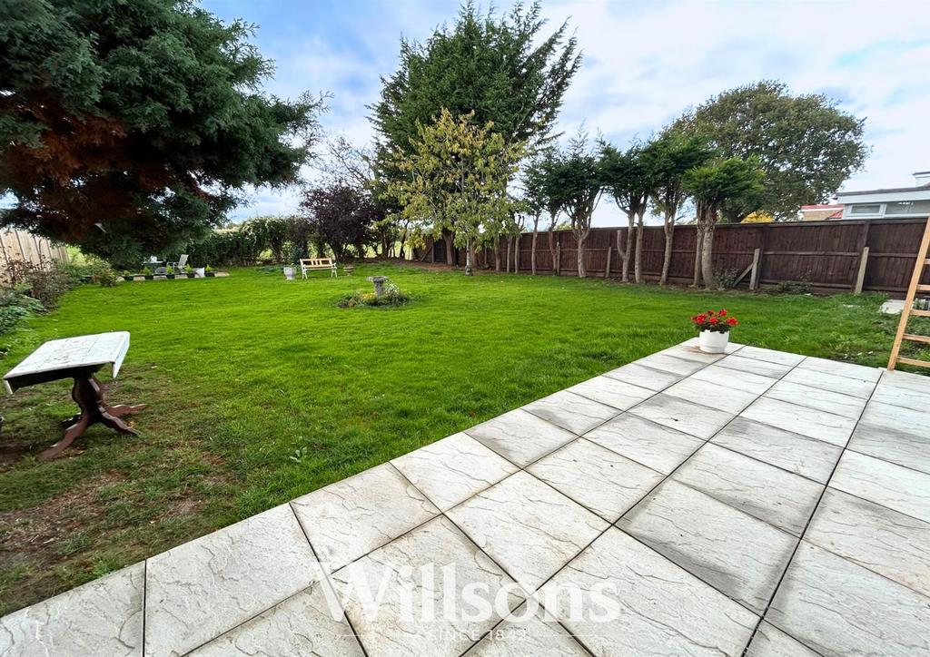 Rear garden