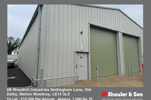 Industrial development to rent, Nottingham Ln Old Dalby LE14 3LX
