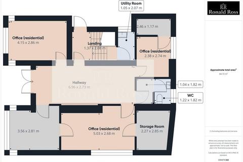 Office to rent, 21 Eskside W Musselburgh EH21 6PL