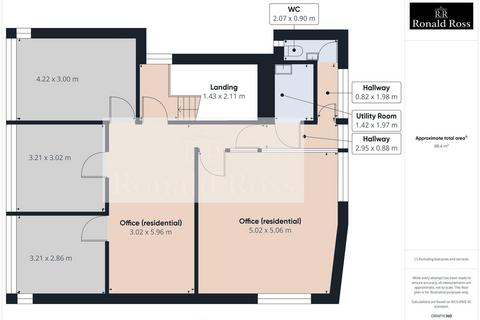 Office to rent, 21 Eskside W Musselburgh EH21 6PL