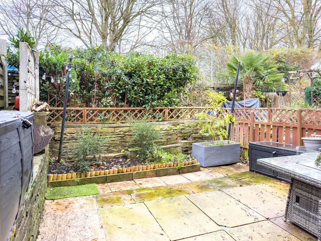 Rear garden