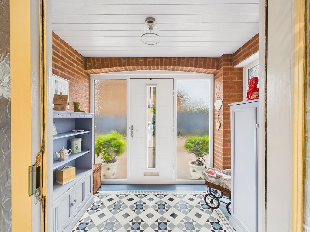 Entrance porch