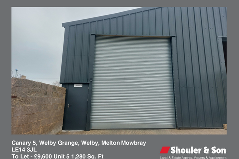 Warehouse to rent, Welby Rd Melton Mowbray LE14 3EF