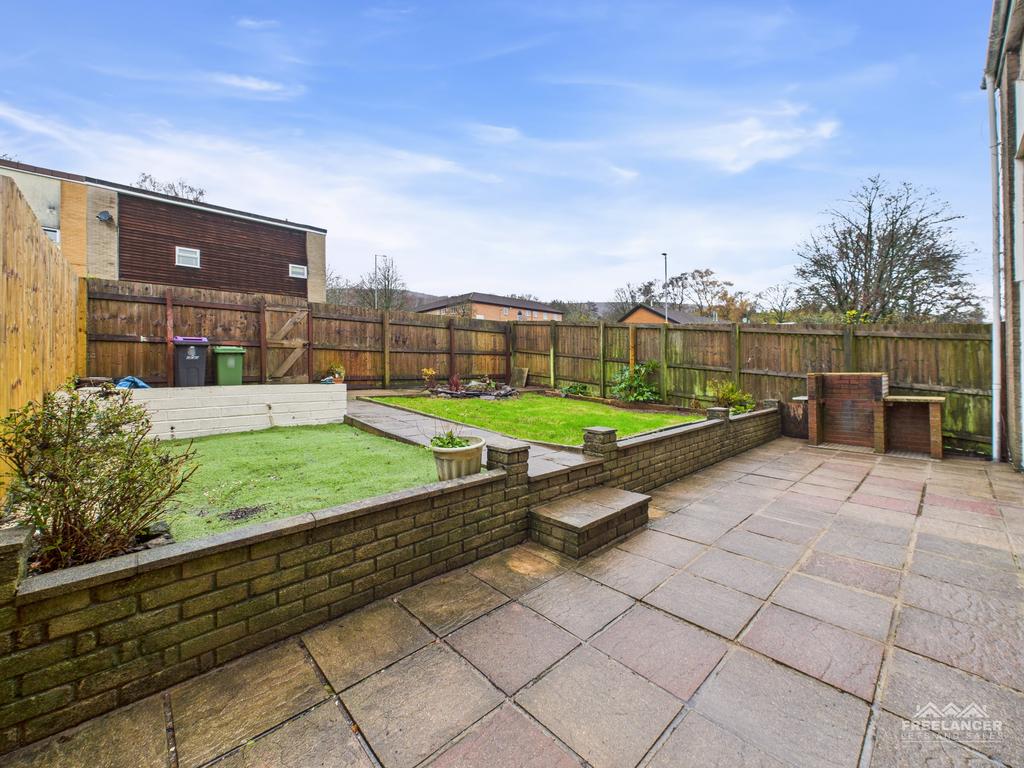 Rear garden
