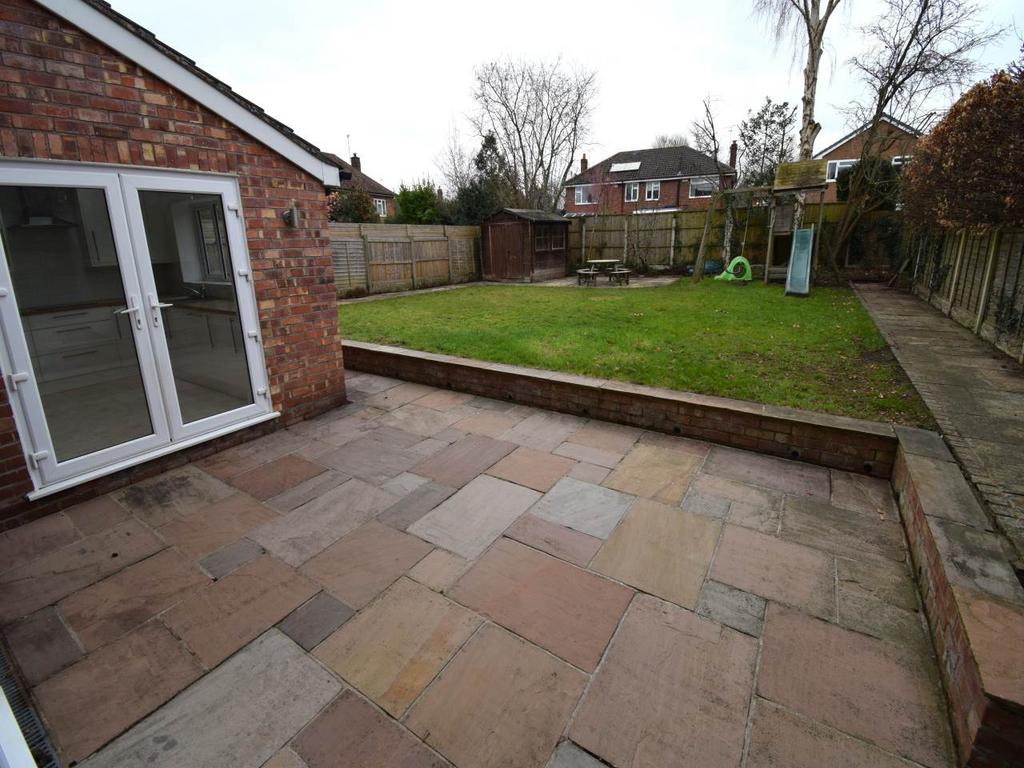 Rear garden