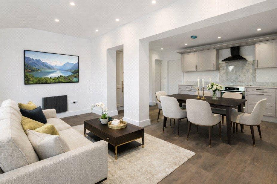 Staged Kitchen Diner