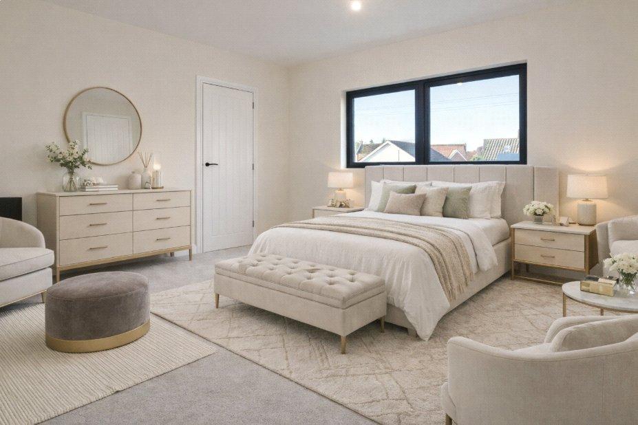 Staged Bedroom 1