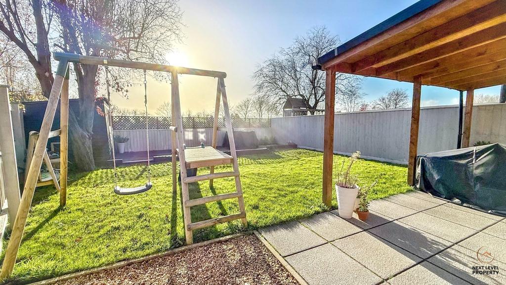 Garden and patio