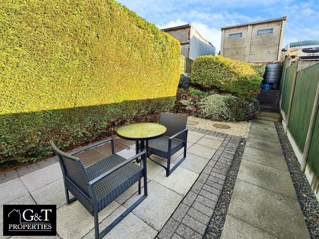 Rear garden
