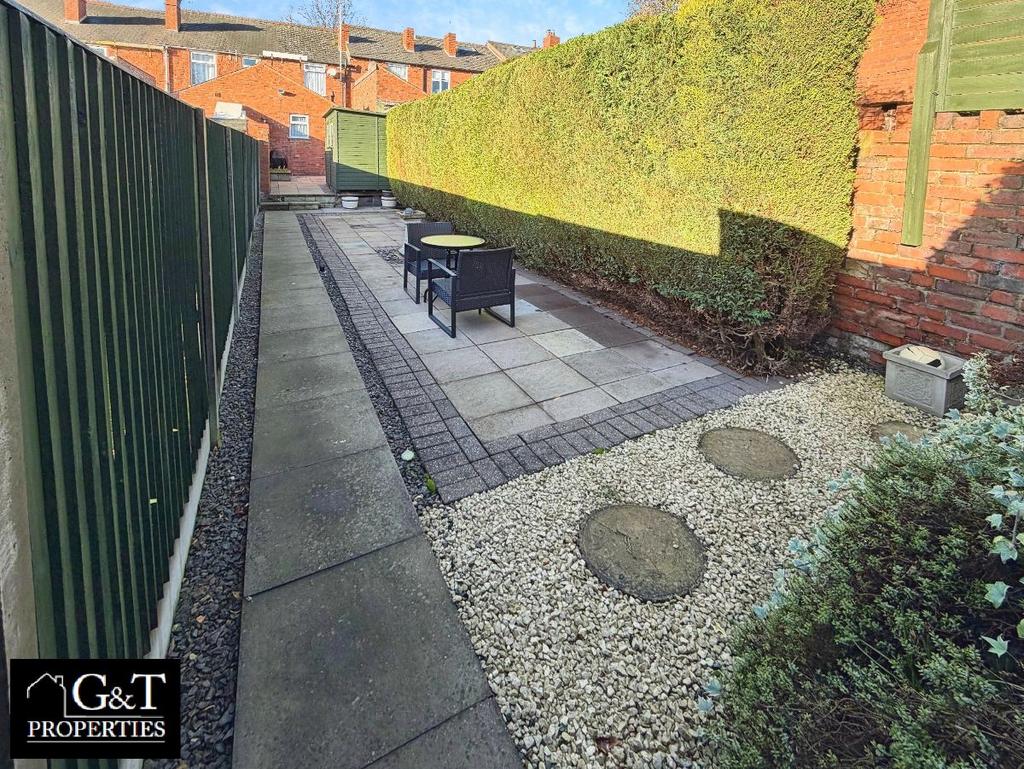 Rear garden