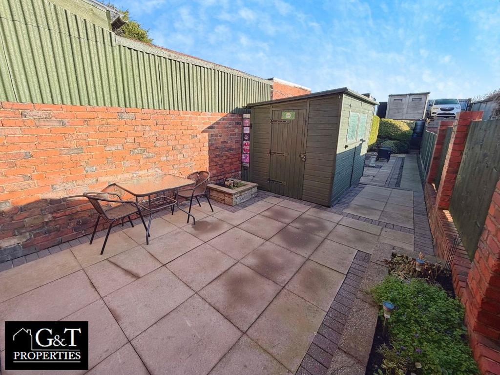 Rear garden