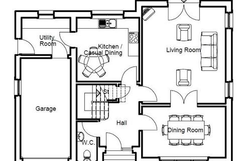 undefined, The Maxwell Plot 53, East Broomlands, Kelso, TD5
