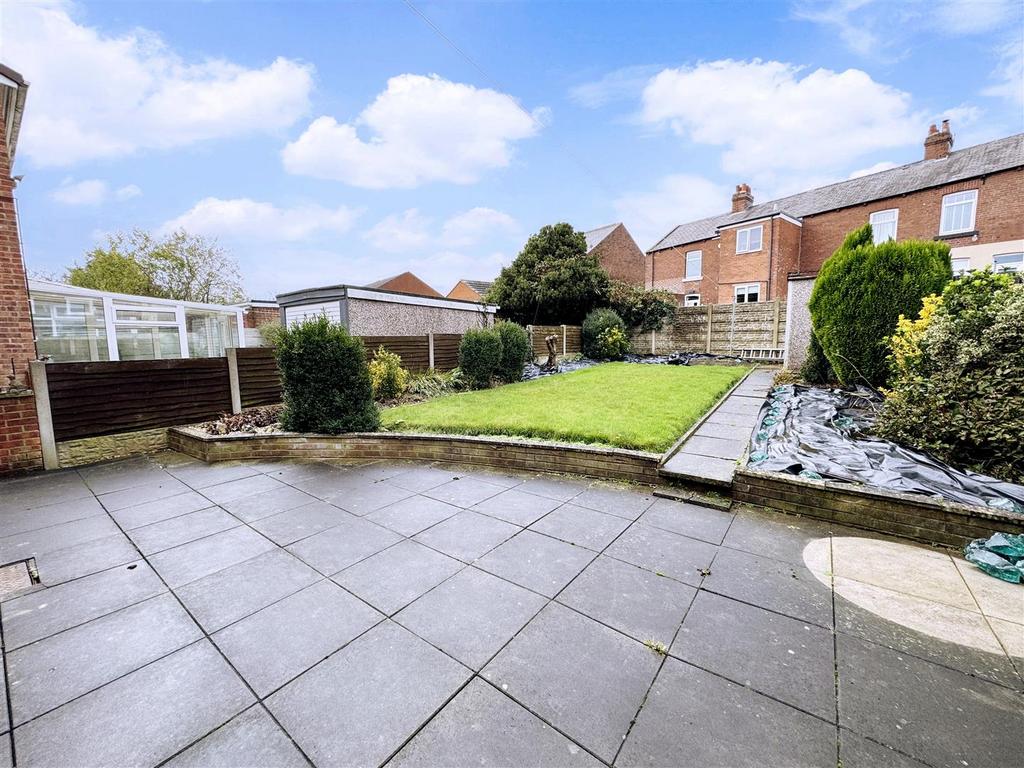 Rear garden