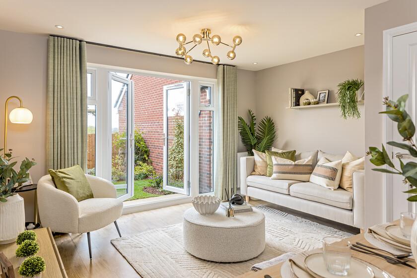Lounge in the Wilford 2 bedroom home