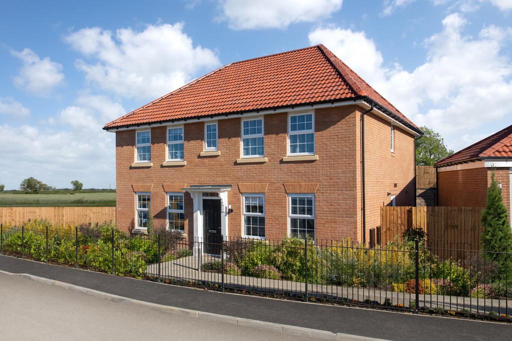 Outside view 4 bedroom detached Chelworth home