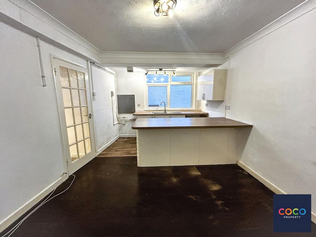 Open Kitchen/ Living Area