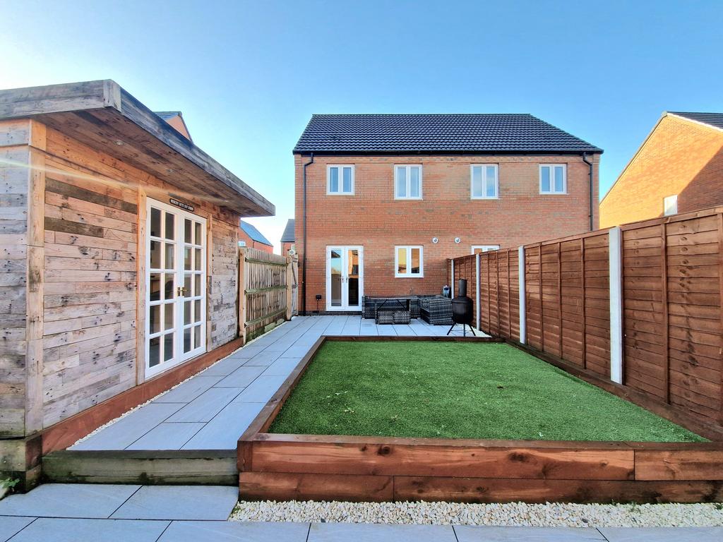Rear of Property