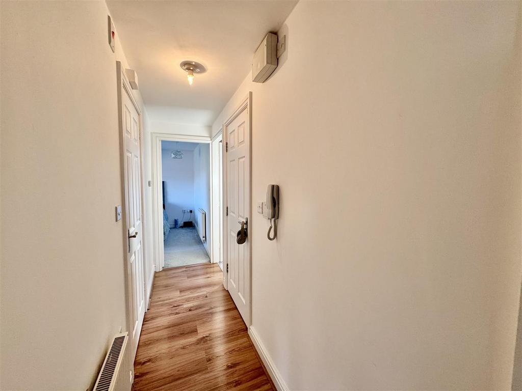 Apartment hallway