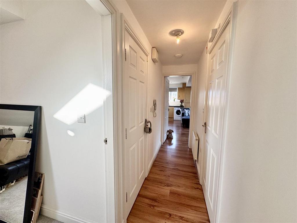 Apartment hallway