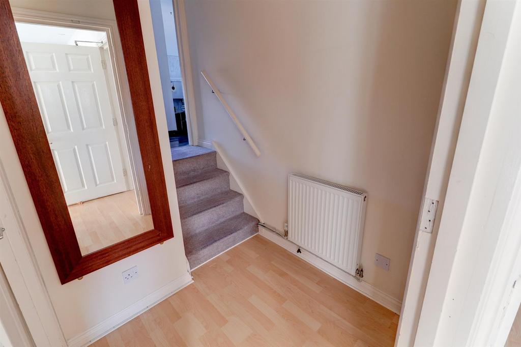 Cloak Lobby/Stairs to Bathroom