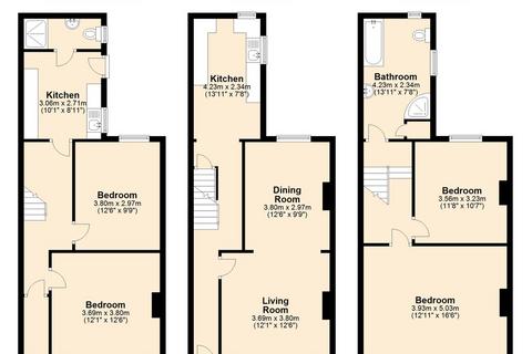 4 bedroom terraced house for sale, Cavendish Road, Leicester