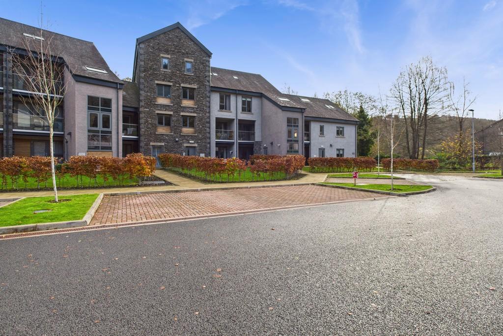 Front Elevation and car park