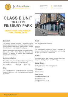 Office to rent, 8 Blackstock Rd London N4 2DL
