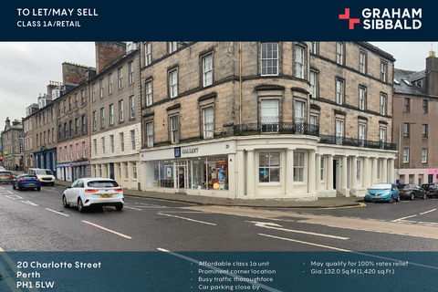 Retail property (high street) to rent, 20 Charlotte St Perth PH1 5LL
