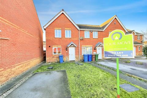 3 bedroom end of terrace house to rent, Birch Grove, Goole DN14
