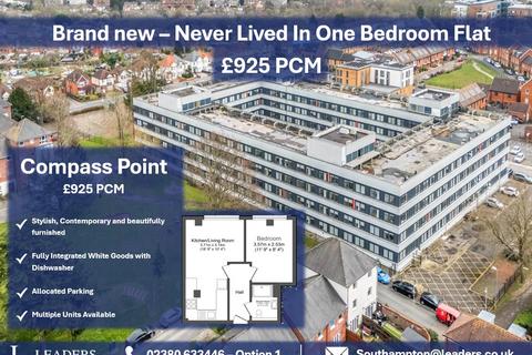 1 bedroom flat to rent, Compass Point, 450 Romsey Road, SO16