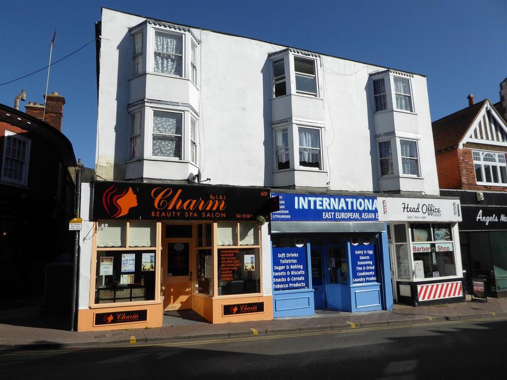 3 x Shops & 3 x 2 Bed Flats
