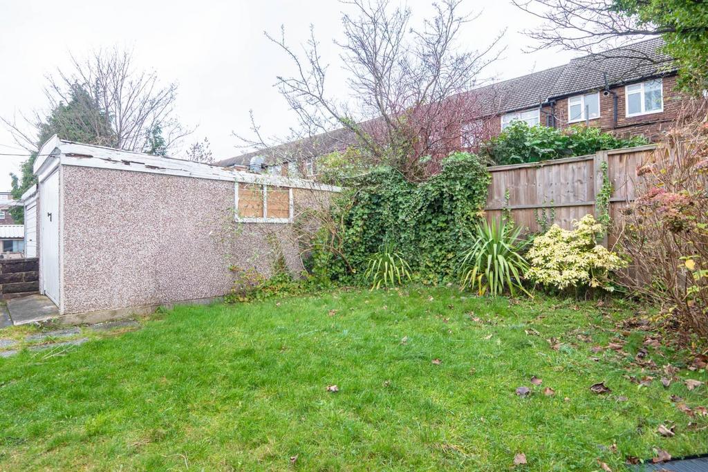 Rear garden