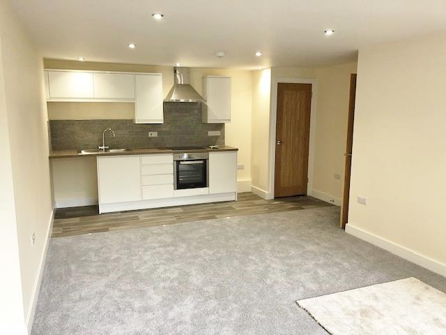 Open plan kitchen/sitting room